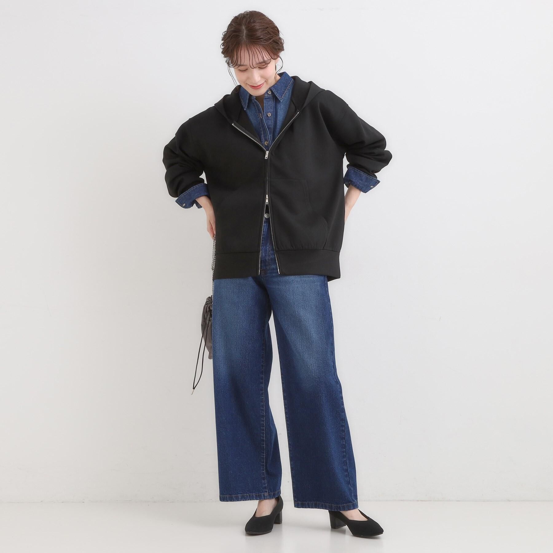 SHOO･LA･RUE「【S-LL】大人のカジュアルコーデに こなれデニムシャツ」|シャツ・ブラウス|