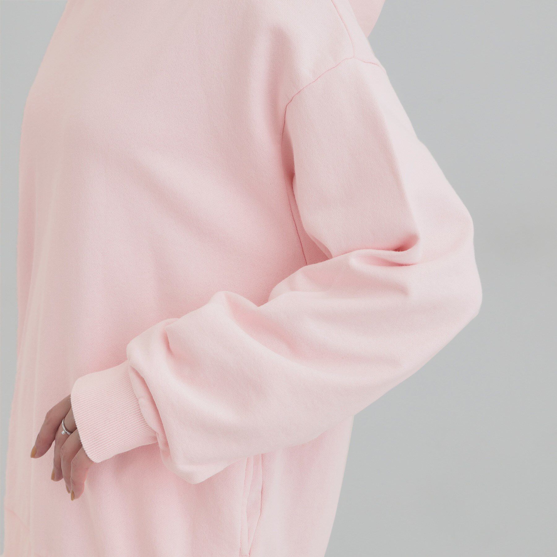 SHOO･LA･RUE「【洗濯機可】ポケット付きが嬉しい ケミカル加工フーディ―」|パーカー|