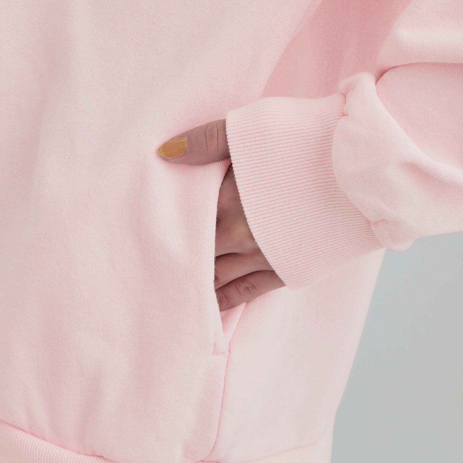 SHOO･LA･RUE「【洗濯機可】ポケット付きが嬉しい ケミカル加工フーディ―」|パーカー|