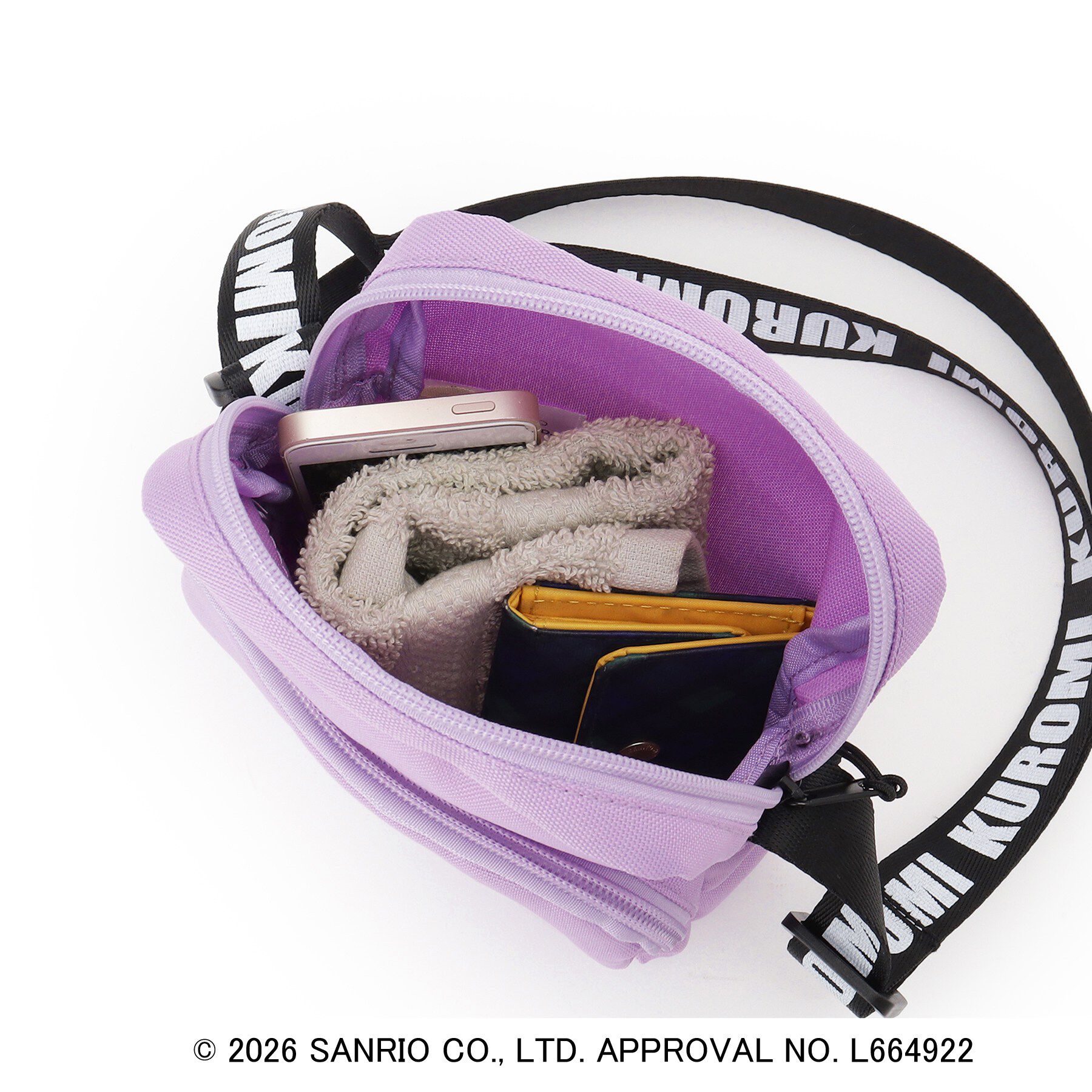 SHOO･LA･RUE「【サンリオキャラクターズ】ハローキティ＆クロミ刺繍ショルダーバッグ」|ショルダー・メッセンジャー|