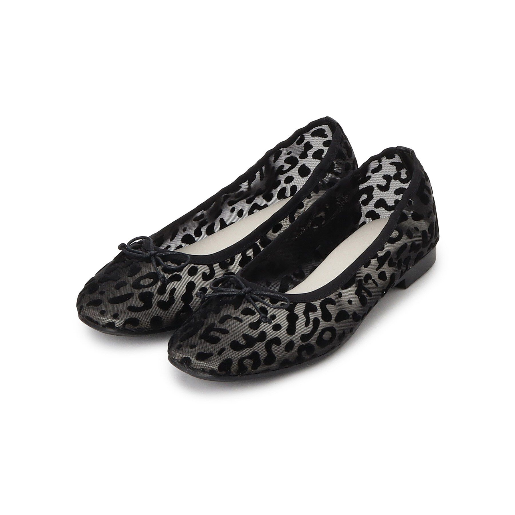 SHOO･LA･RUE「【ふかふか】シャーリングバレエシューズ」|その他|ブラック(119)