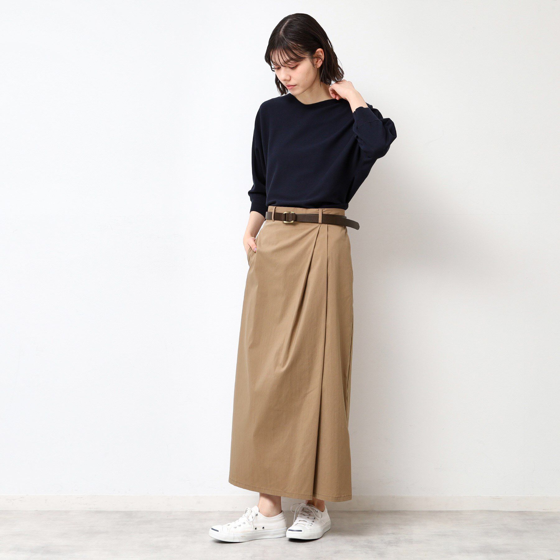 Dessin「【洗える】サイドタックロングスカート（S～L）」|スカート|