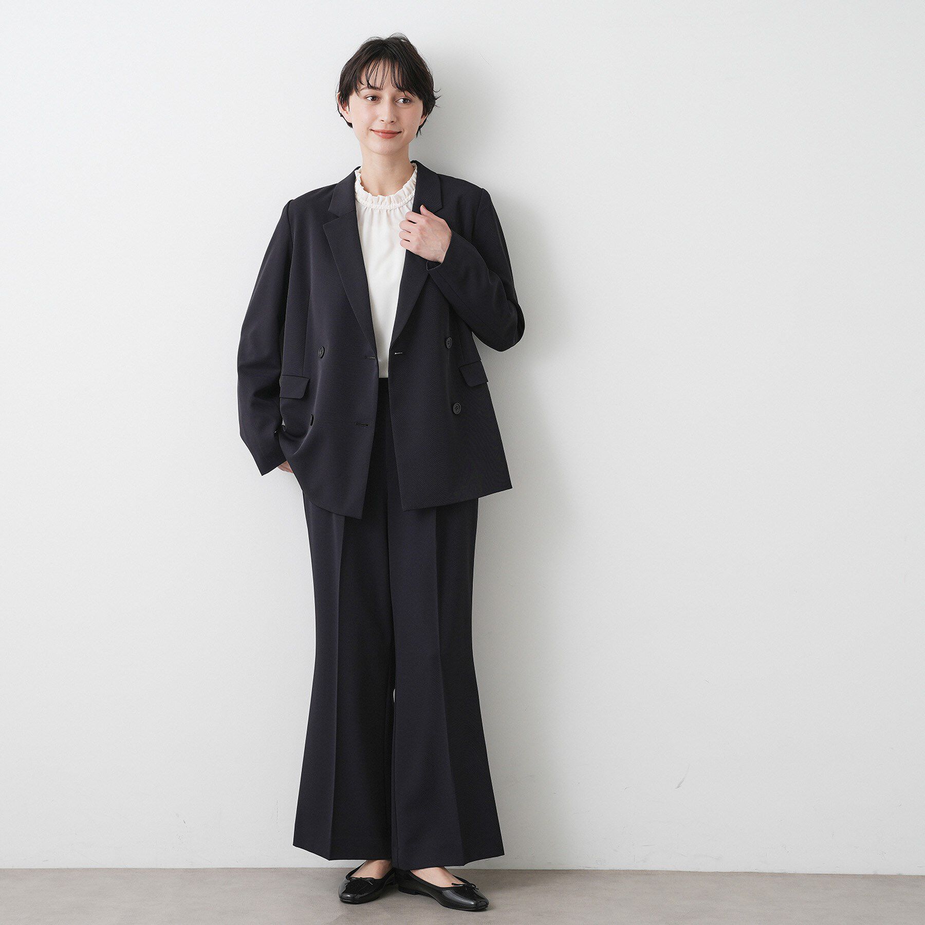 Dessin「【入卒/セレモニー/お仕事/セットアップ可能】ダブルジャケット」|テーラードジャケット|