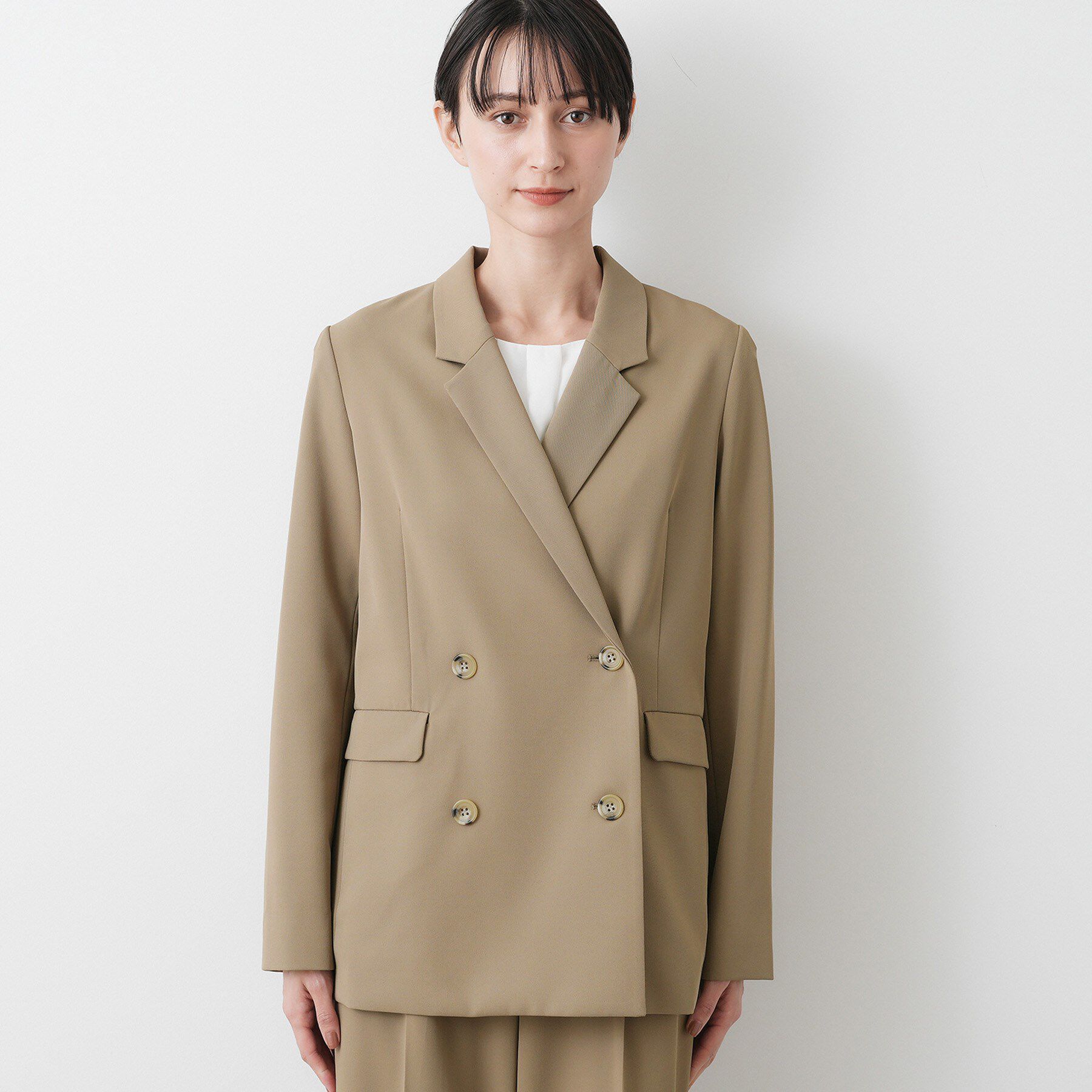 Dessin「【入卒/セレモニー/お仕事/セットアップ可能】ダブルジャケット」|テーラードジャケット|