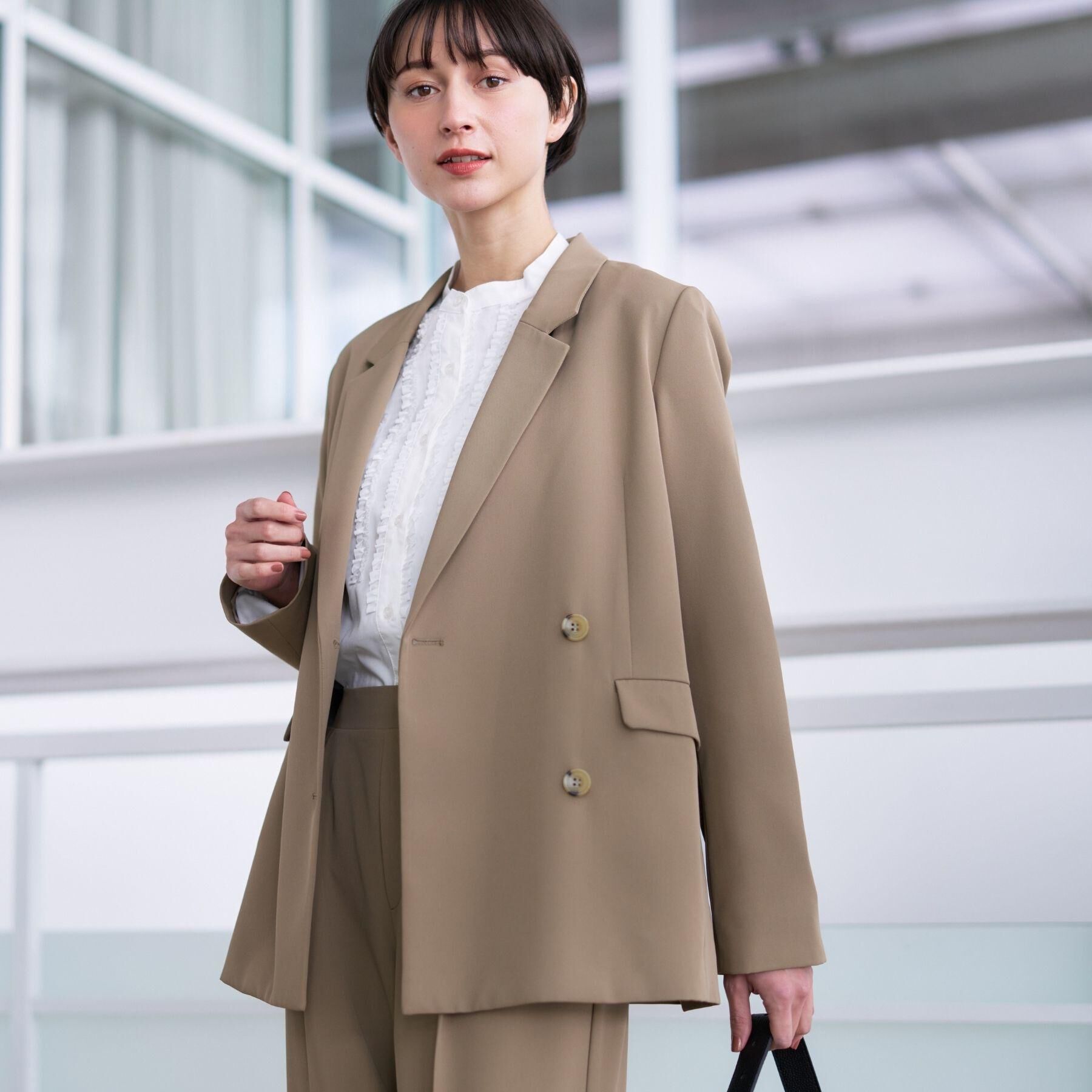 Dessin「【入卒/セレモニー/お仕事/セットアップ可能】ダブルジャケット」|テーラードジャケット|