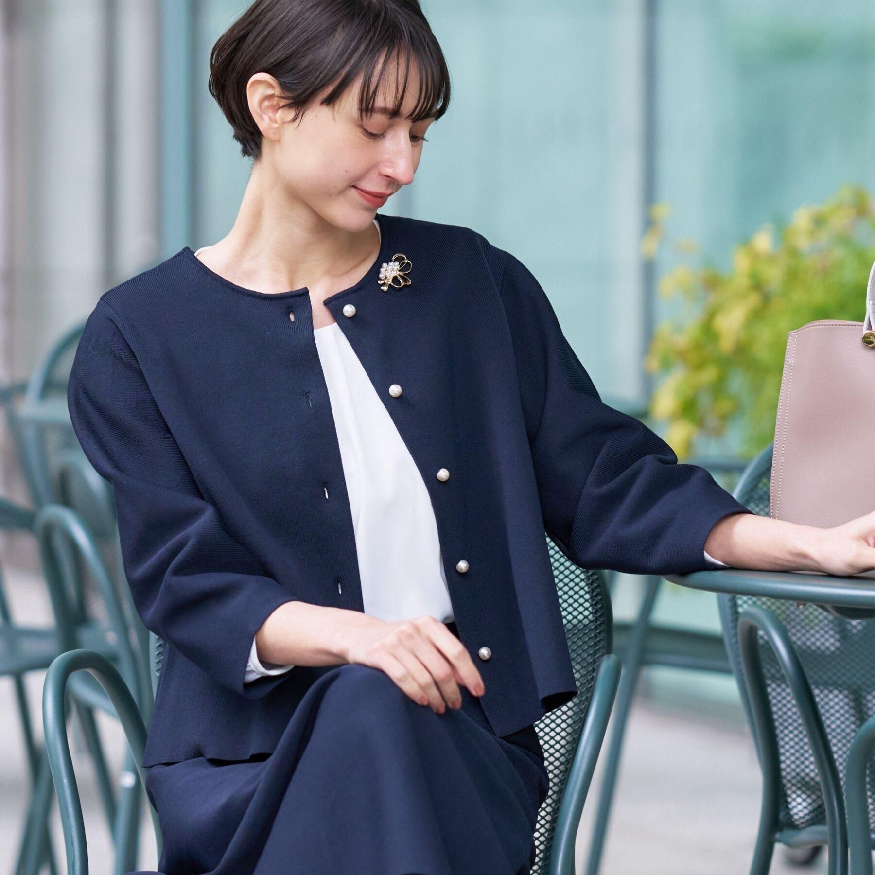 Dessin「【入卒/セレモニー/単品使い2WAY可能】ニットセットアップ」|スーツ|