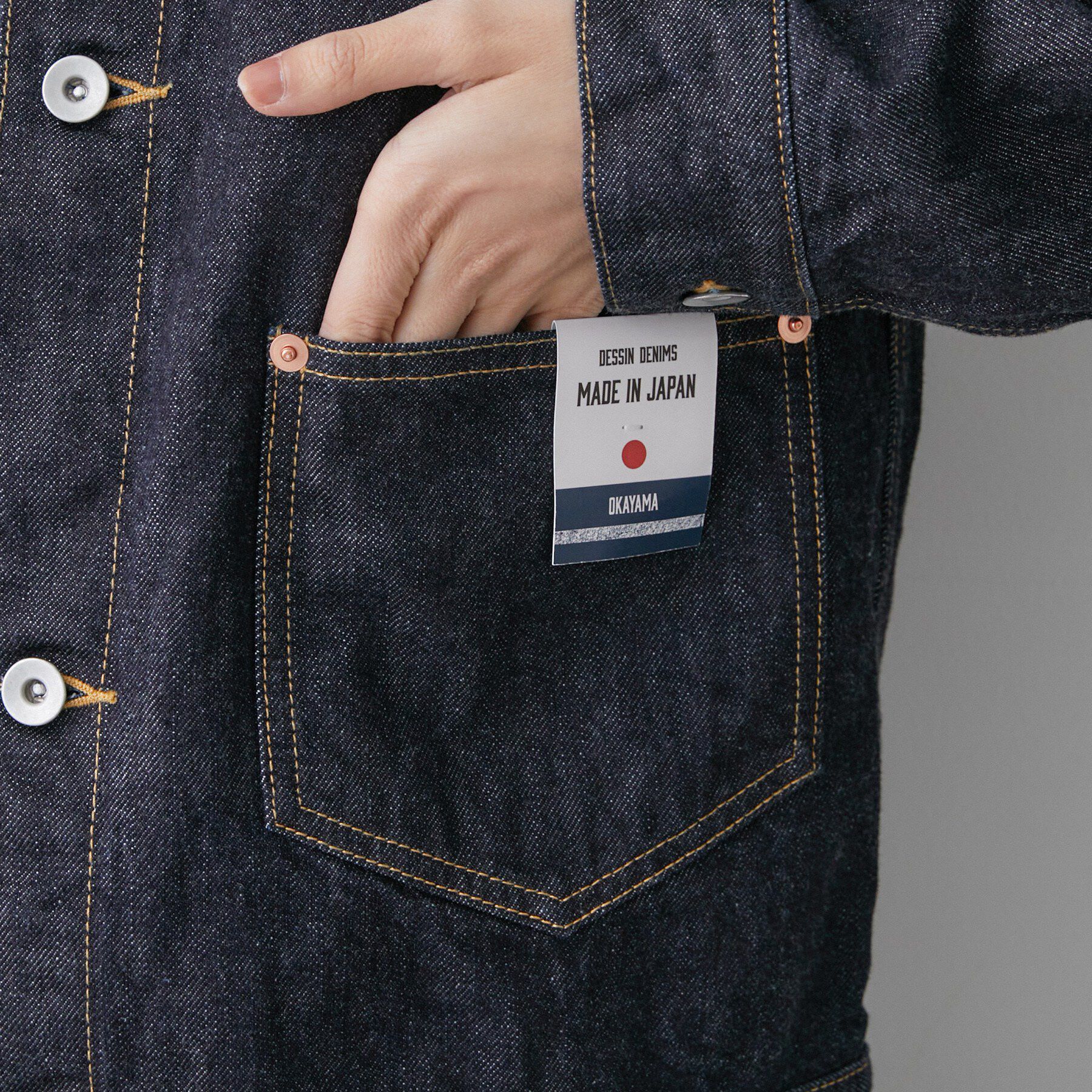 Dessin「セルヴィッジデニムジャケット」|デニムジャケット|