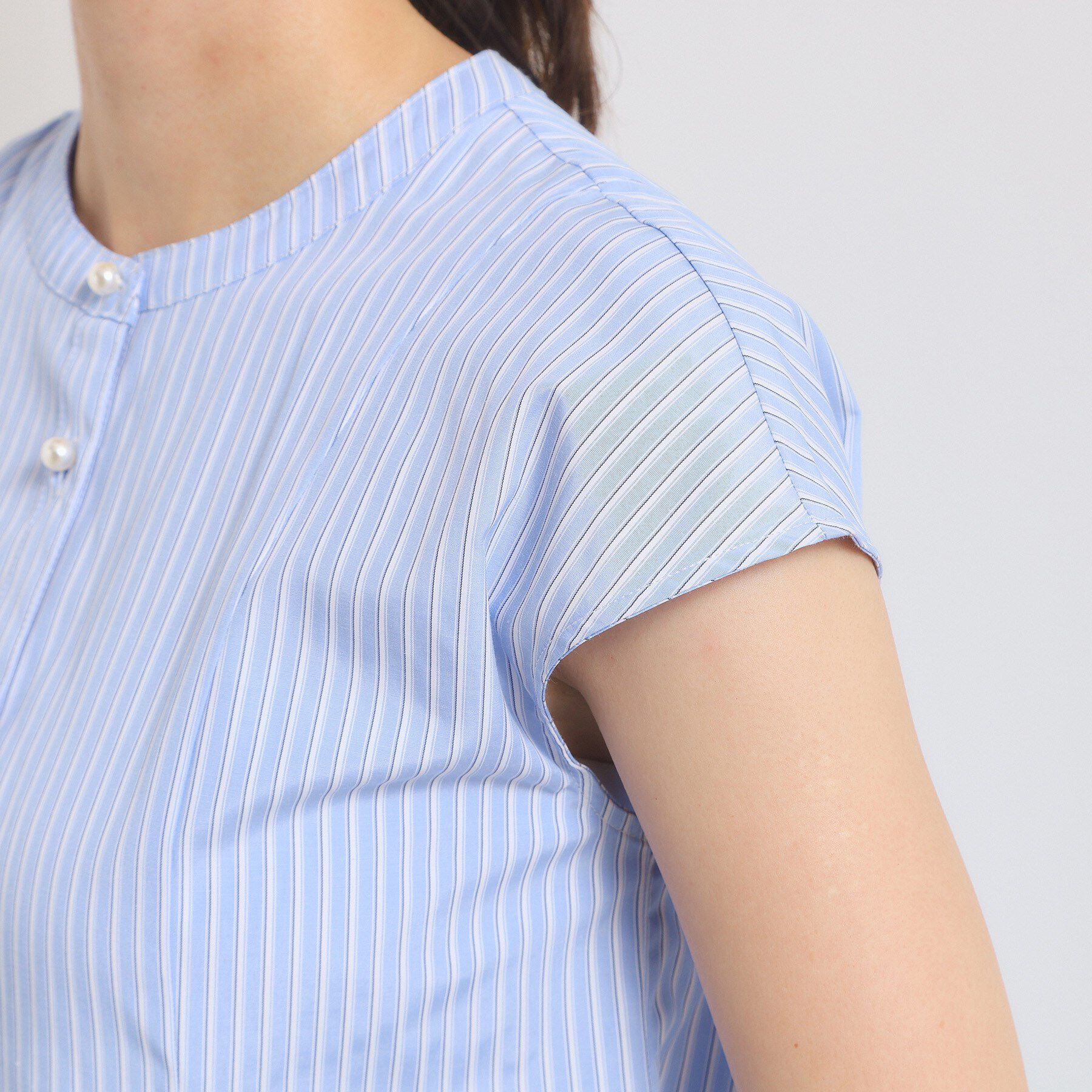 ITS&rsquo;DEMO「【手洗い可】ペプラムブラウス」|シャツ・ブラウス|