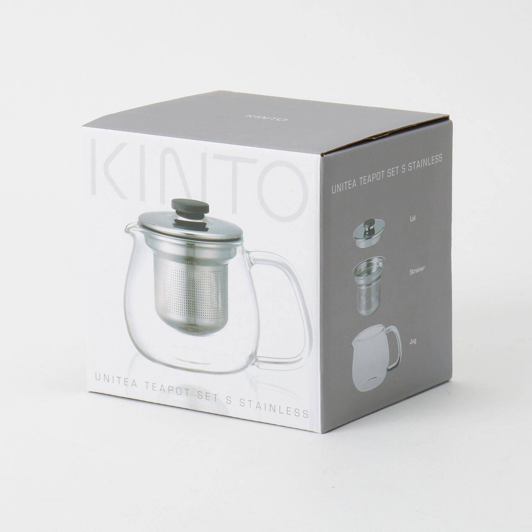212 KITCHEN STORE「UNITEA（ユニティ） ティーポット 450ml ステンレス＜KINTO キントー＞」|食器・キッチングッズ|