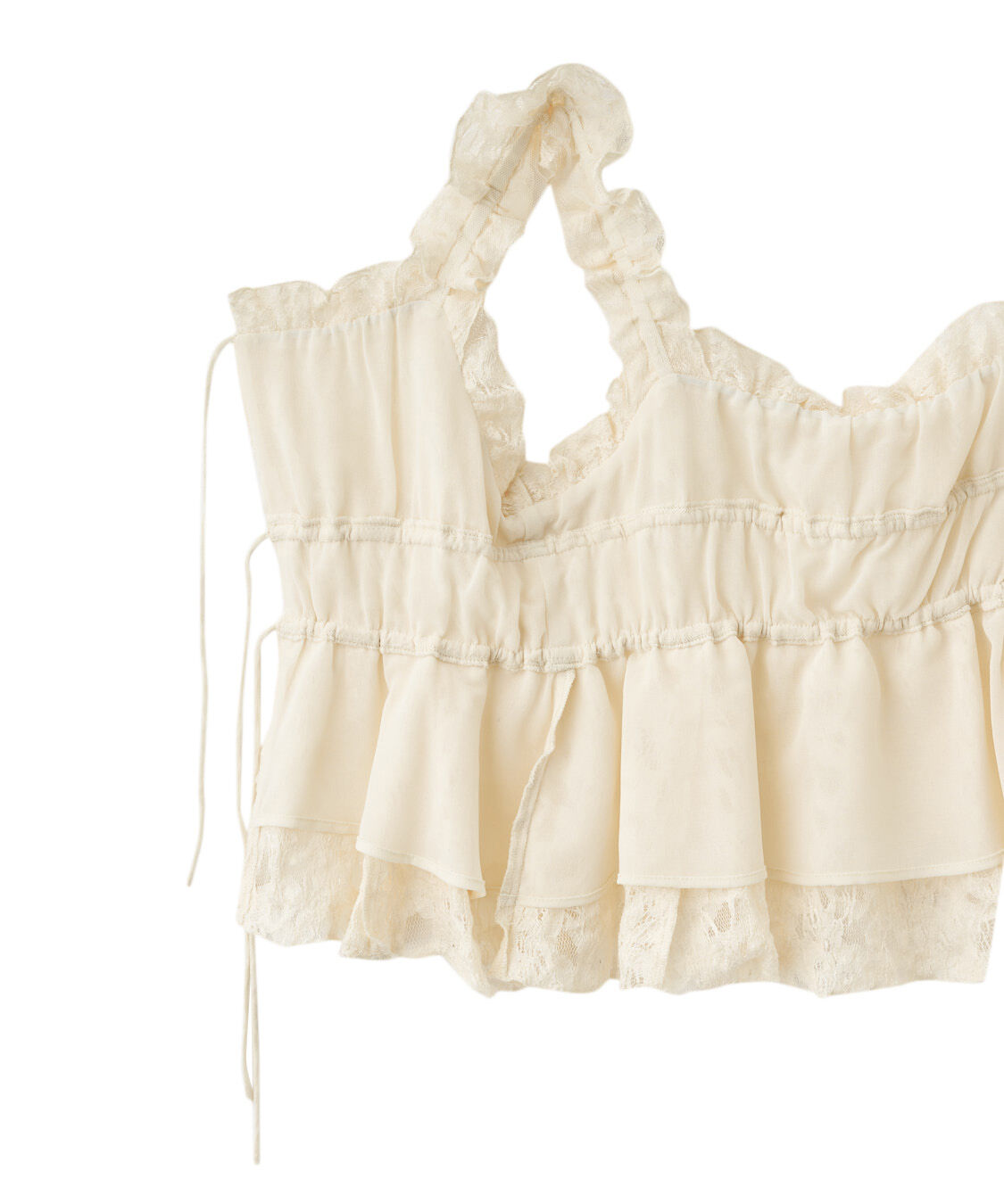 COCO DEAL「フリルキャミペプラムブラウス」|シャツ・ブラウス|