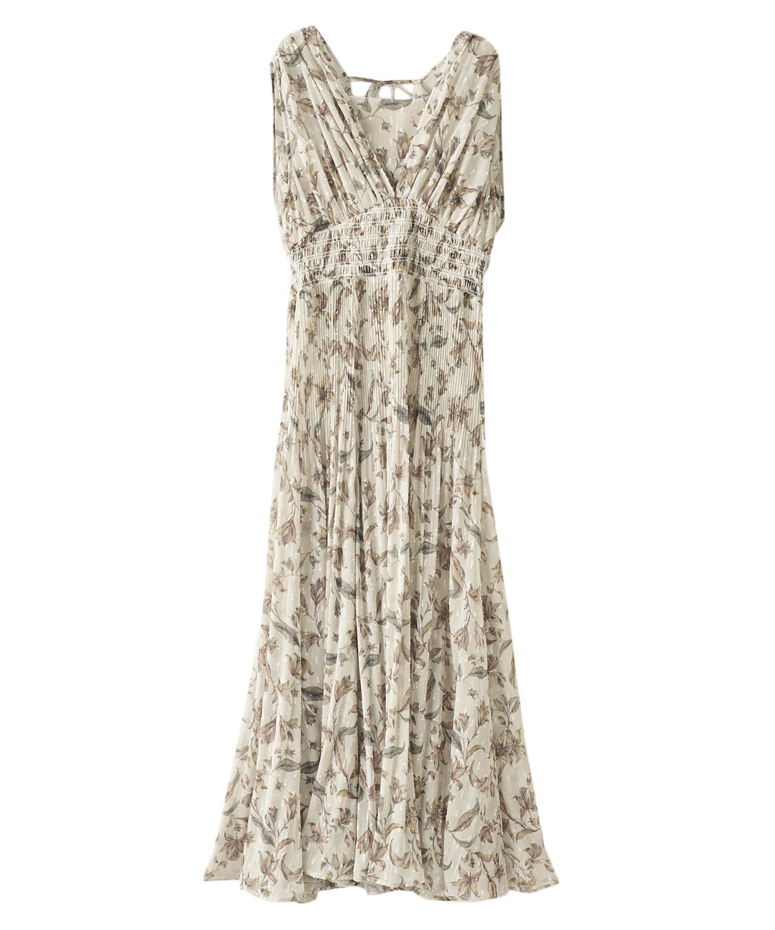 COCO DEAL「ショルダーギャザーフラワープリントワンピース」|ワンピース|