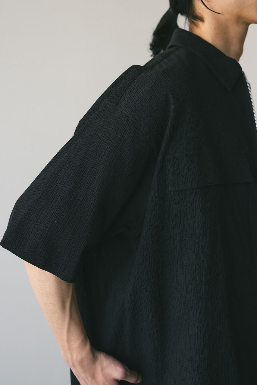 STYLEMIXER「シアサッカージップシャツ」|シャツ・ブラウス|