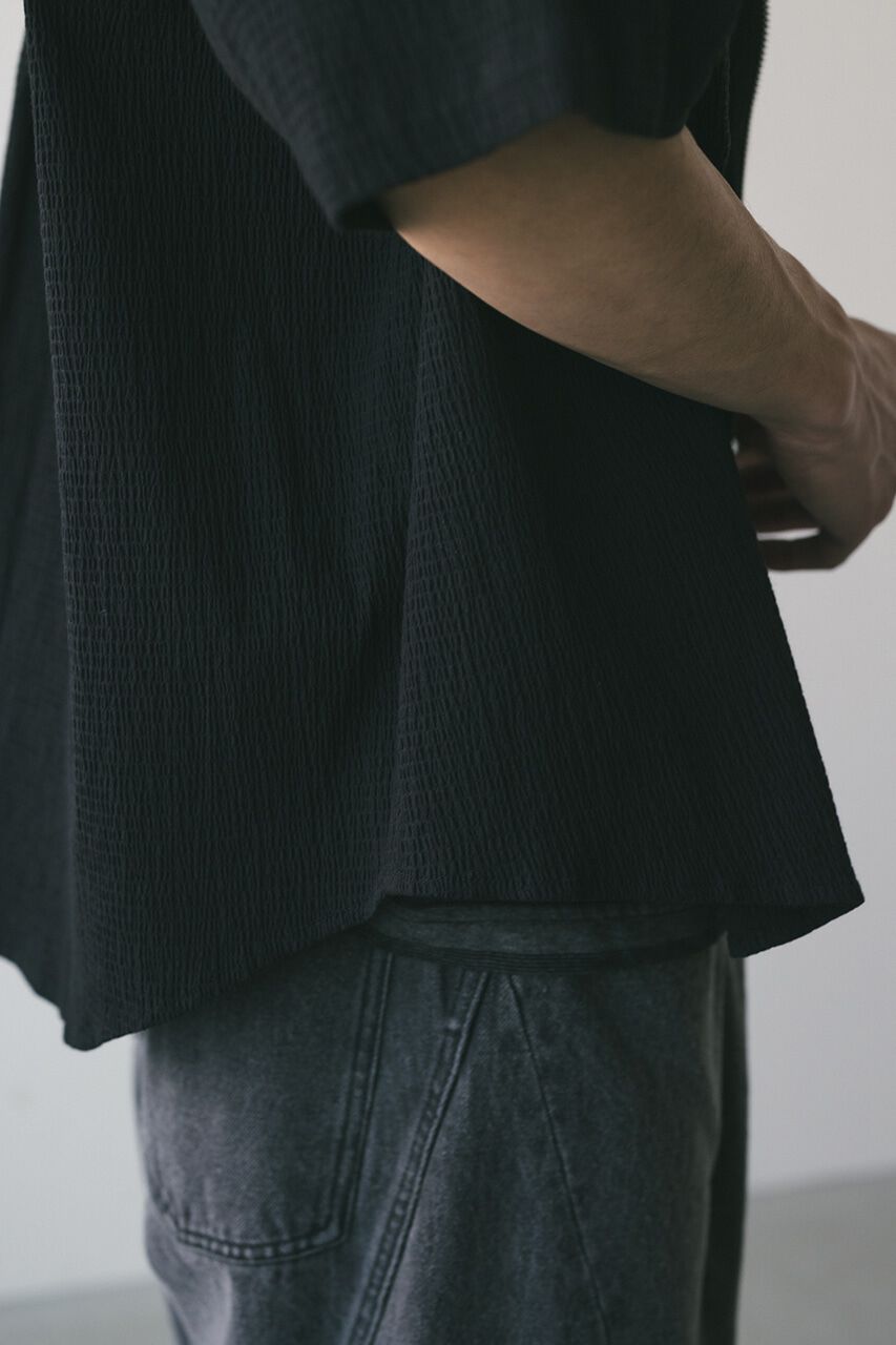 STYLEMIXER「シアサッカージップシャツ」|シャツ・ブラウス|