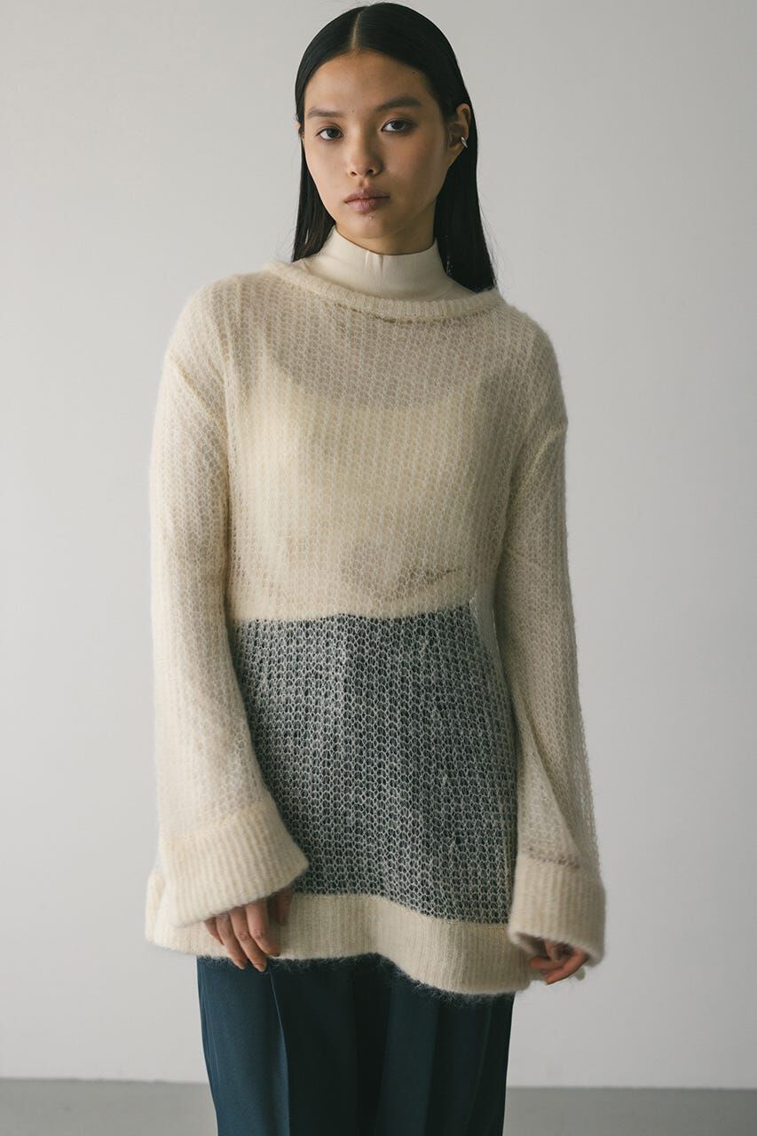 STYLEMIXER「シュガーモヘアルーズニット」|ニット・セーター|IVOY3