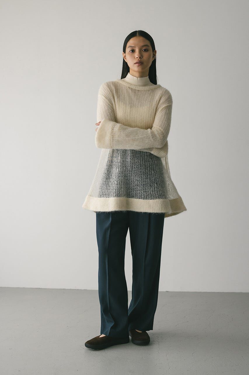 STYLEMIXER「シュガーモヘアルーズニット」|ニット・セーター|