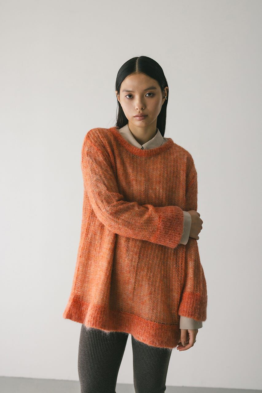 STYLEMIXER「シュガーモヘアルーズニット」|ニット・セーター|