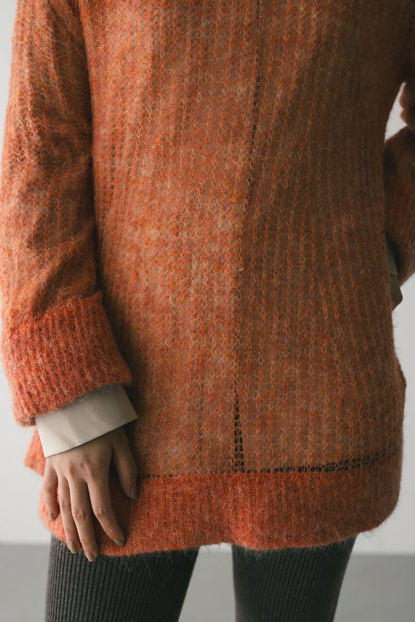 STYLEMIXER「シュガーモヘアルーズニット」|ニット・セーター|