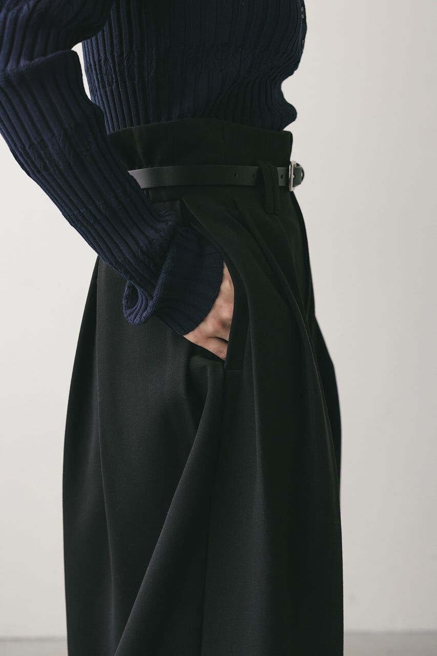 STYLEMIXER「ハイウエストタックワイドパンツ」|その他|