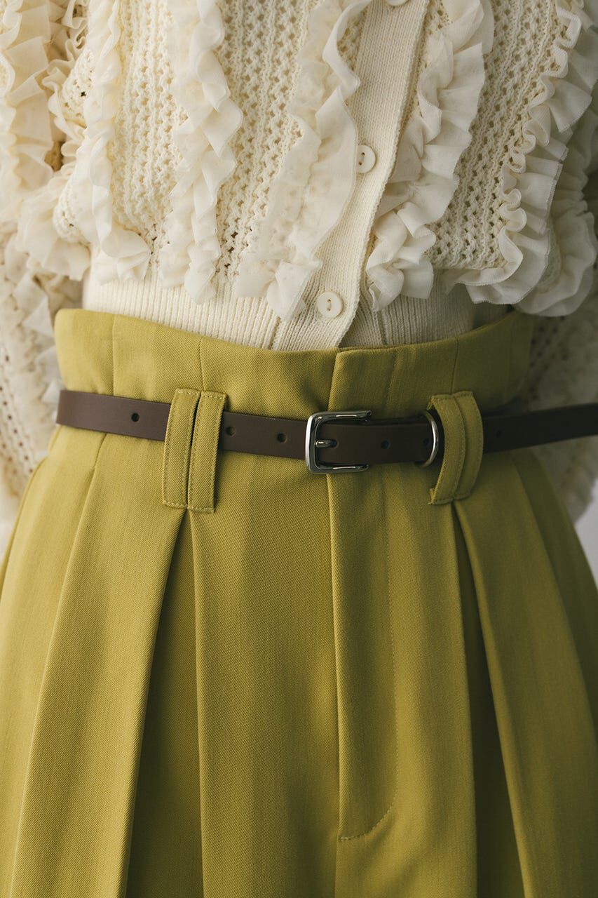 STYLEMIXER「ハイウエストタックワイドパンツ」|その他|