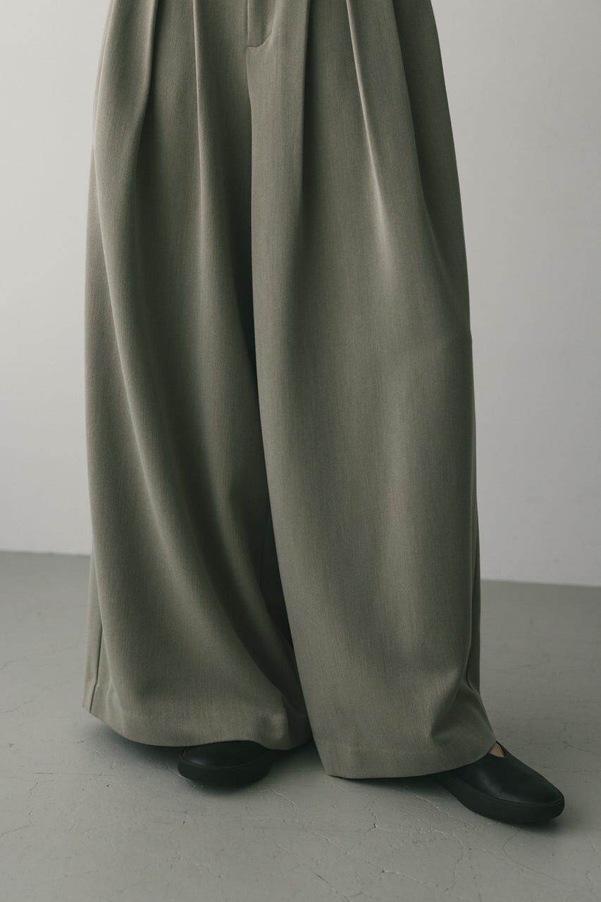 STYLEMIXER「ハイウエストタックワイドパンツ」|その他|