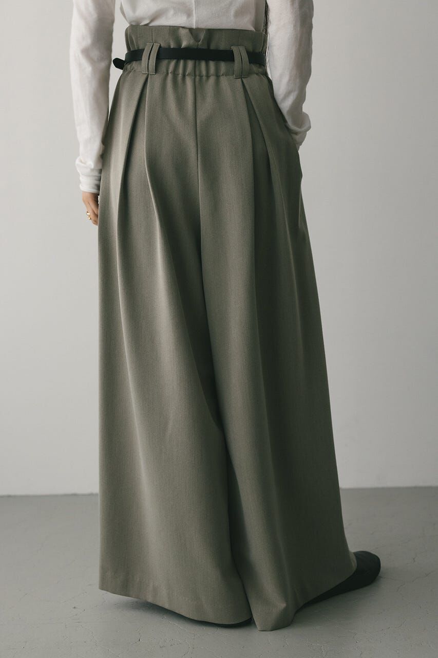 STYLEMIXER「ハイウエストタックワイドパンツ」|その他|
