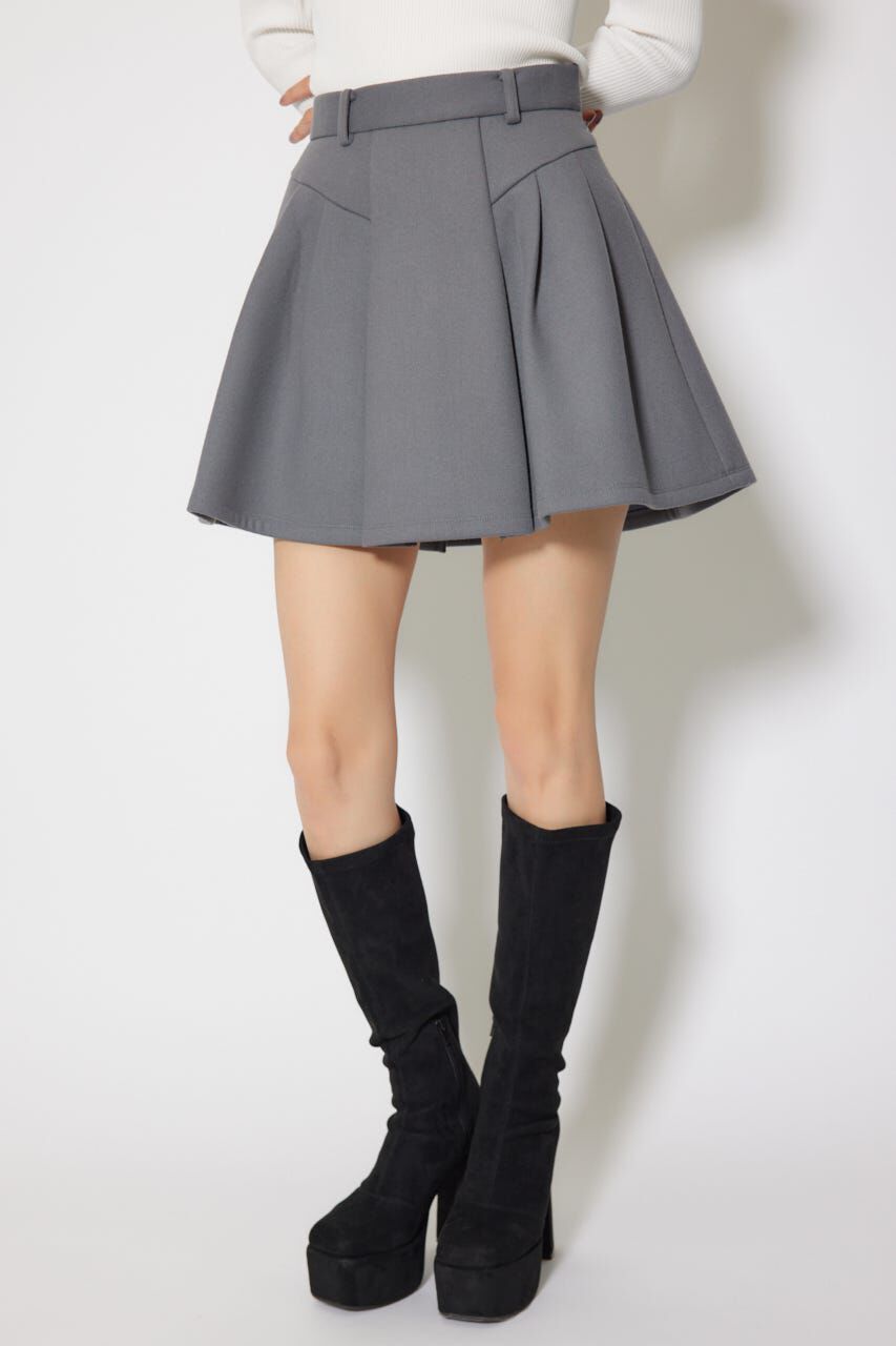 rienda「ボンディングストラクチャーミニスコートショートパンツ」|その他|