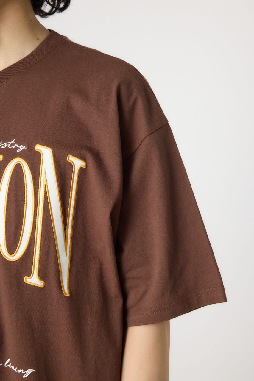 RODEO CROWNS「アップリケカレッジロゴTシャツ」|Tシャツ・カットソー|