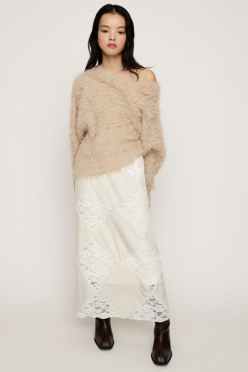 SLY「VELOUR ロングスカート」|スカート|