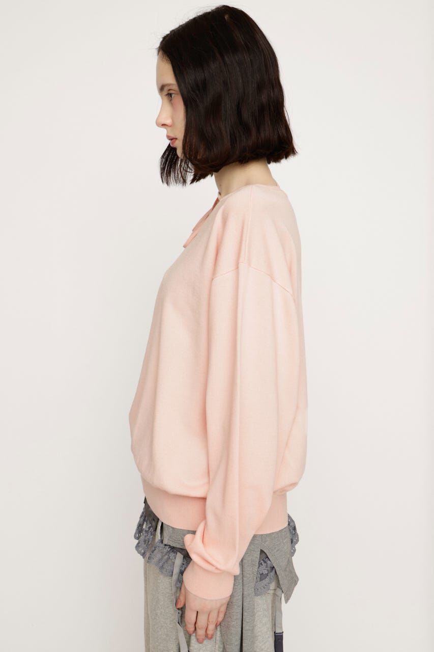 SLY「ASYMMETRY NECK LOOSE トップス」|ニット・セーター|