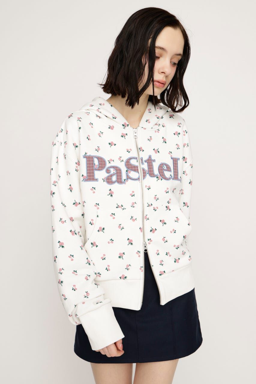 SLY「FLOWER CUT HOODIE」|パーカー|