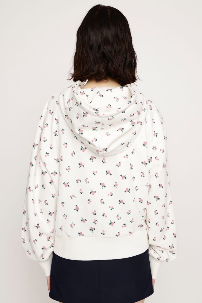 SLY「FLOWER CUT HOODIE」|パーカー|