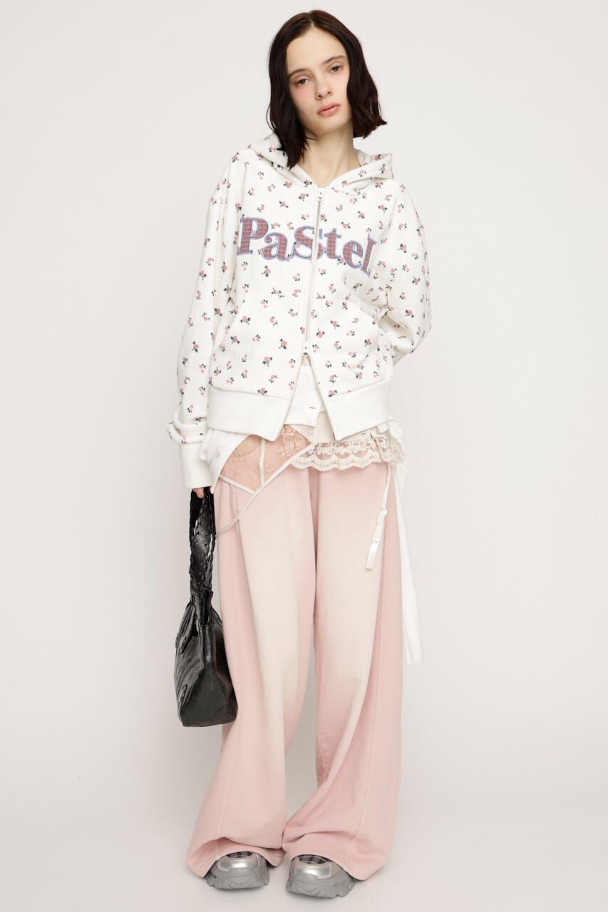 SLY「FLOWER CUT HOODIE」|パーカー|