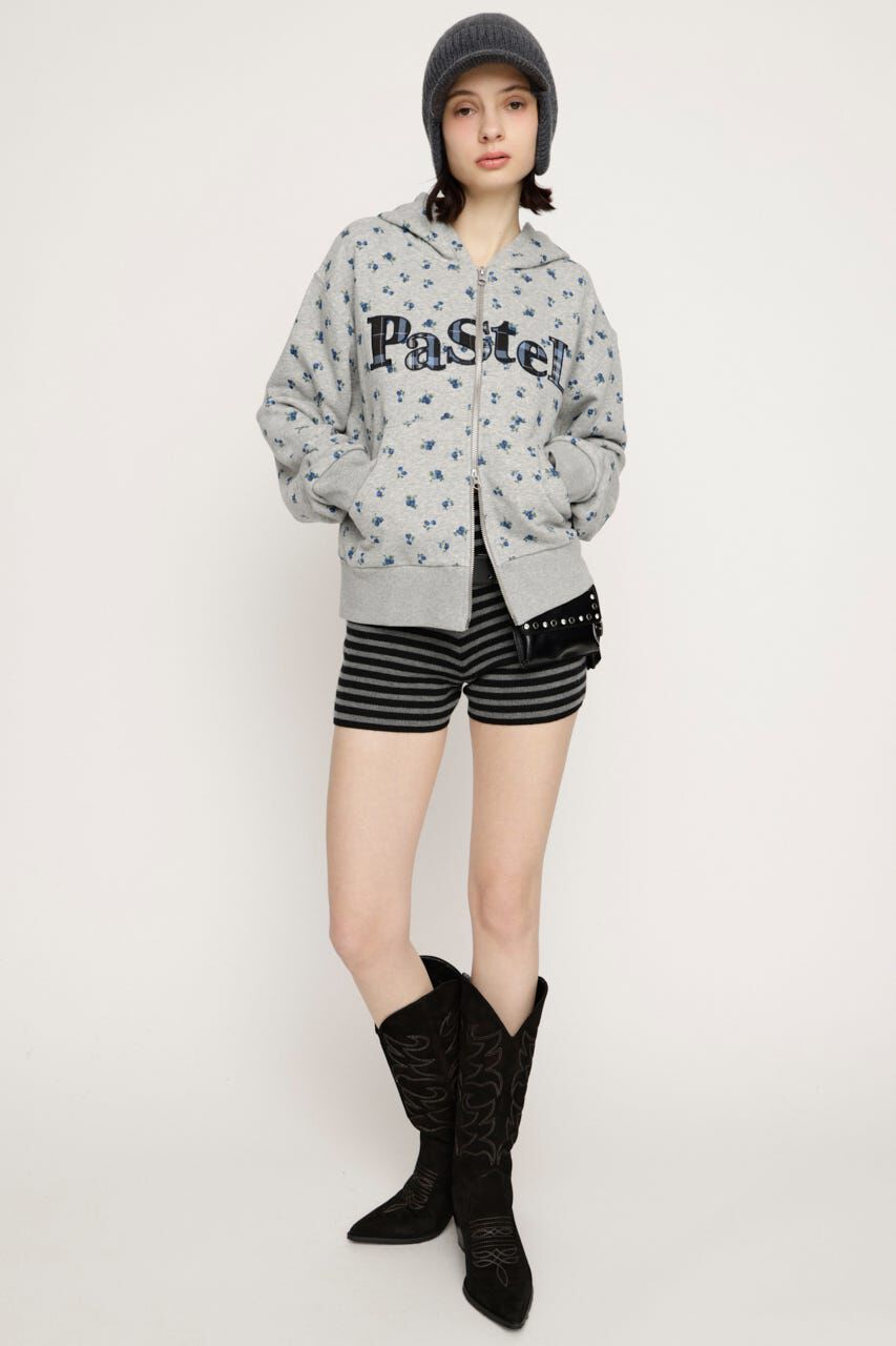 SLY「FLOWER CUT HOODIE」|パーカー|