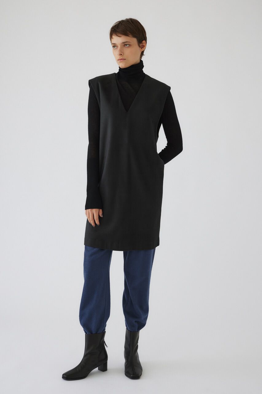 RIM.ARK 「Soft felt long vest」|チュニック|
