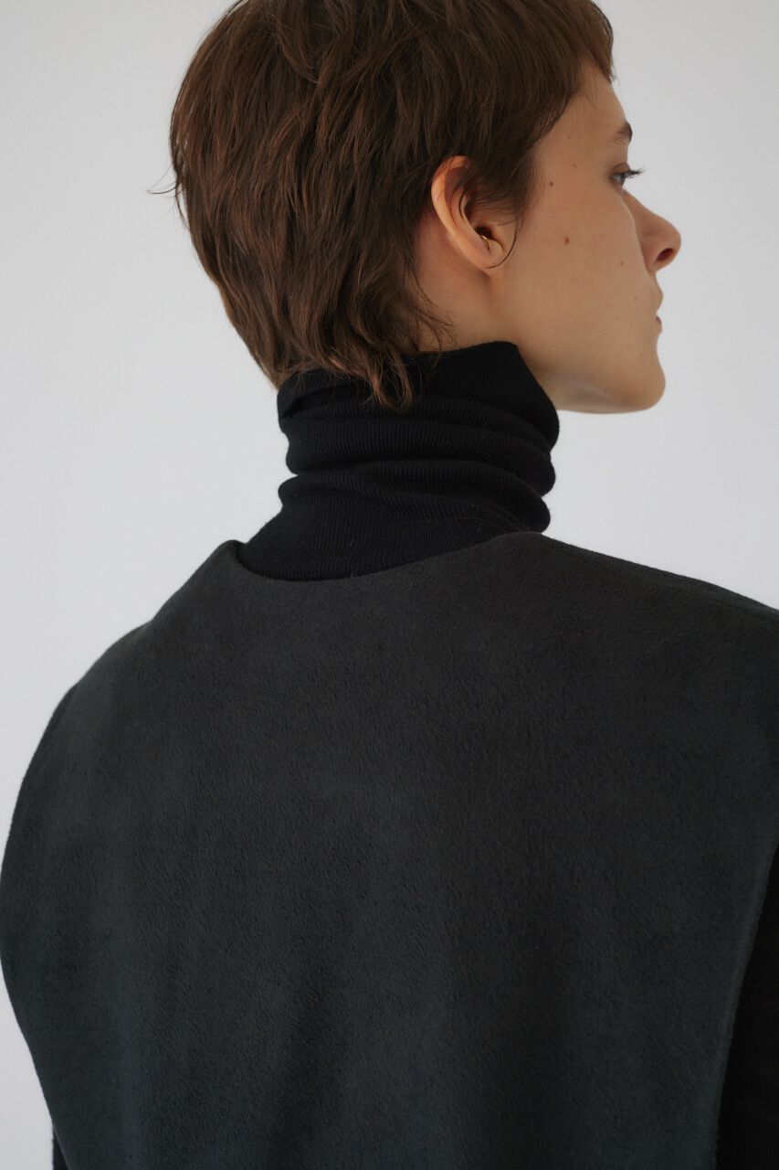 RIM.ARK 「Soft felt long vest」|チュニック|