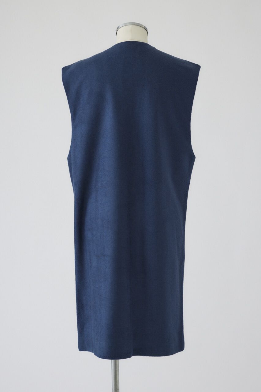 RIM.ARK 「Soft felt long vest」|チュニック|