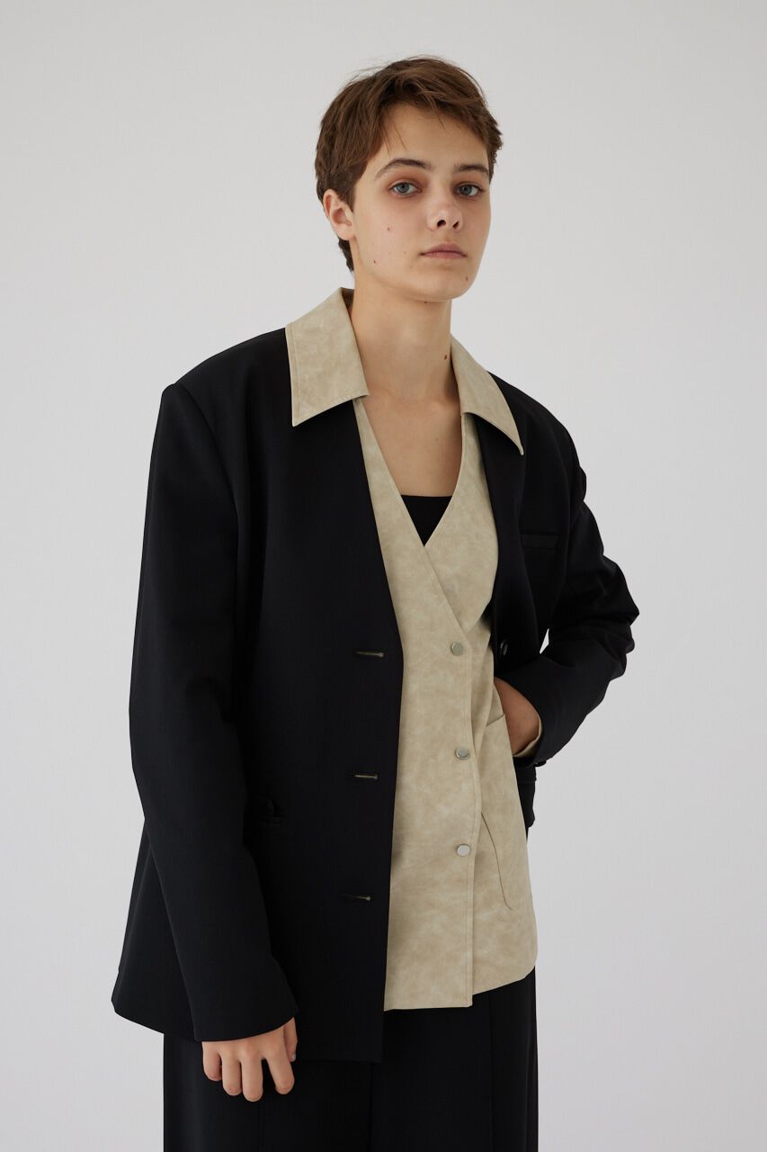 RIM.ARK 「Collarless padded JK」|その他|