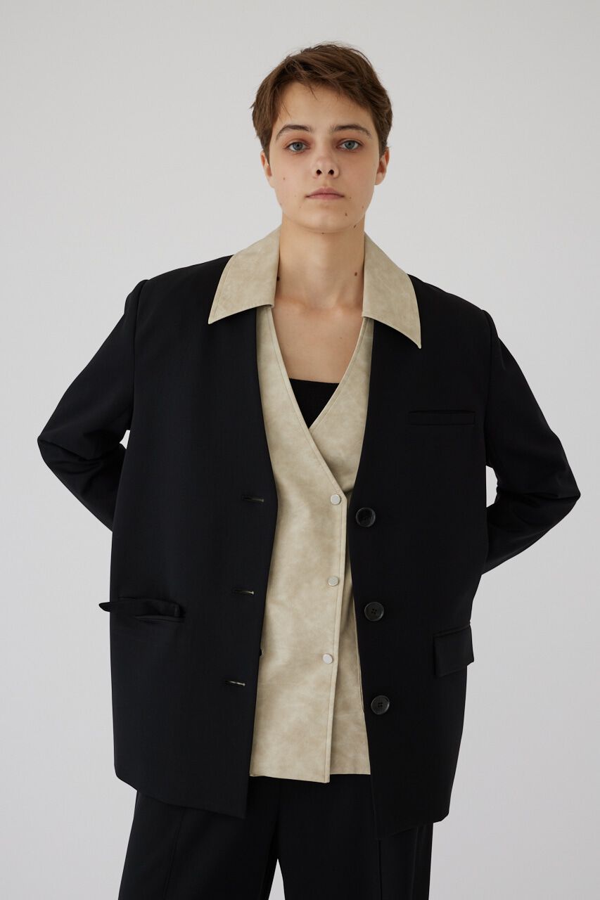 RIM.ARK 「Collarless padded JK」|その他|