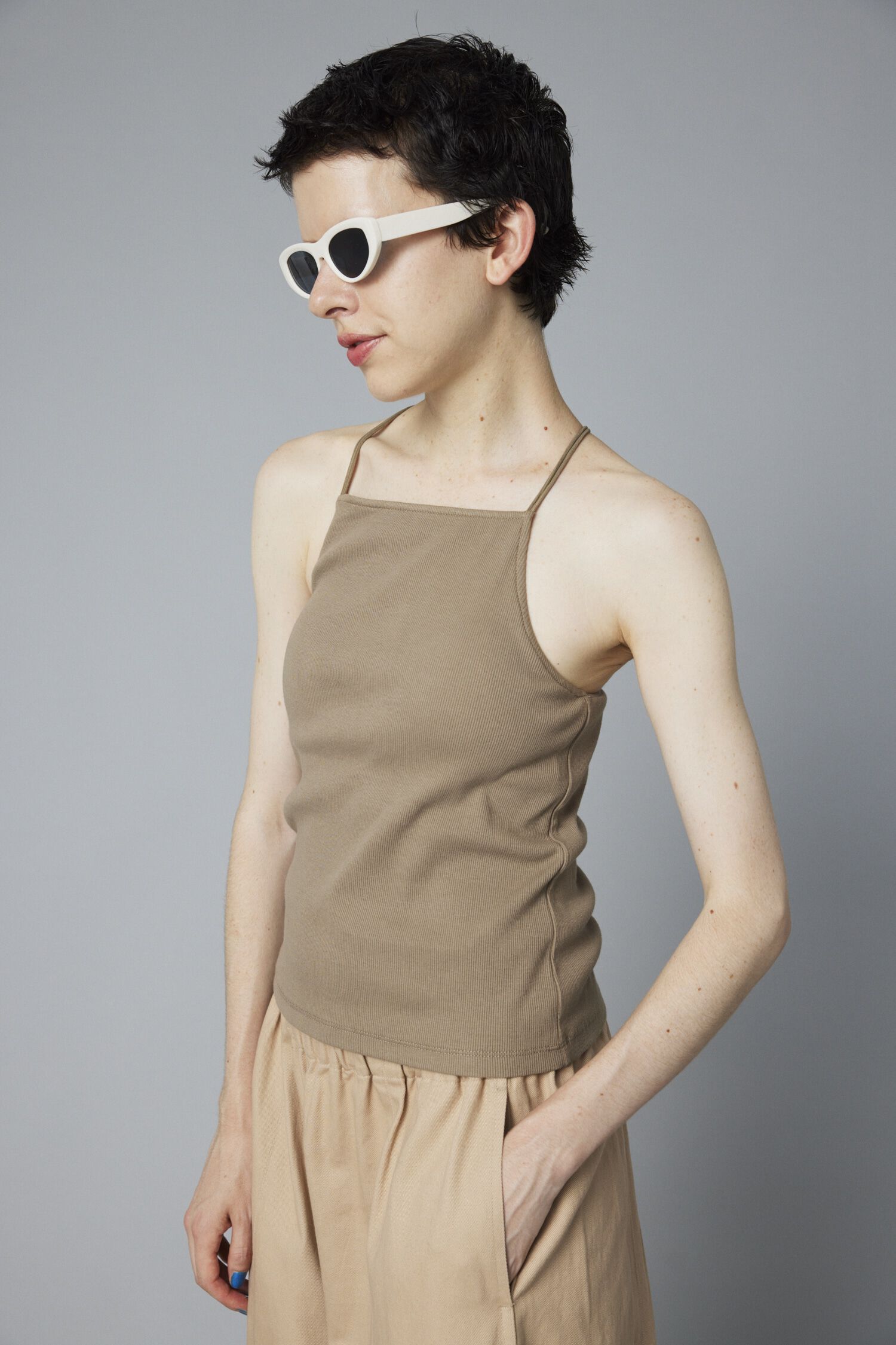 HeRIN.CYE「Square camisole」|キャミソール|