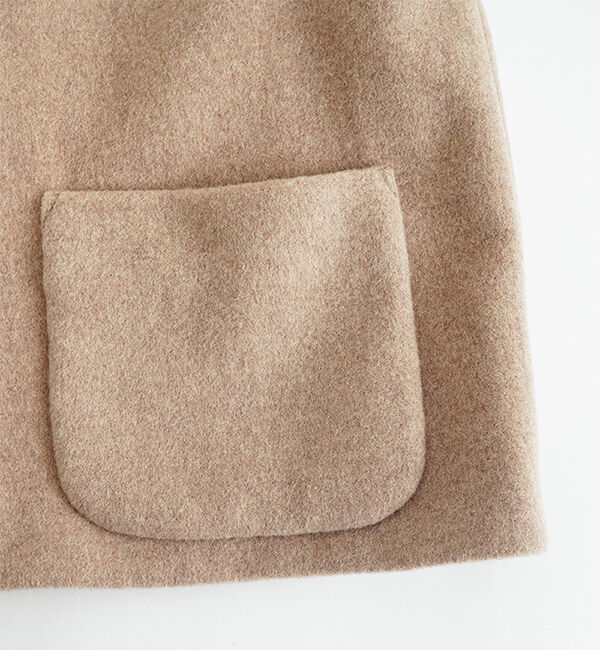 オオカミとフクロウ「オオカミとシロクマのヴィーカ」|ノーカラーコート|