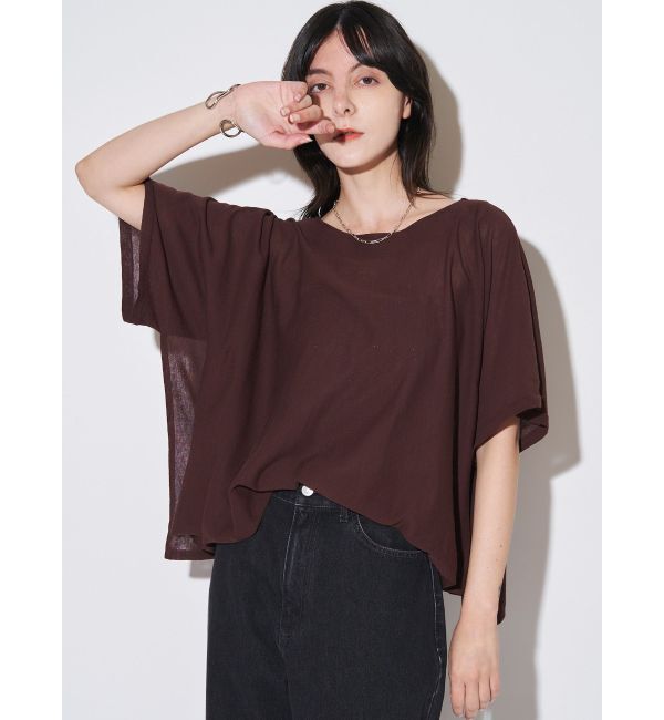 ELENDEEK「HIGH TWIST DOLMAN T KT」|ニット・セーター|