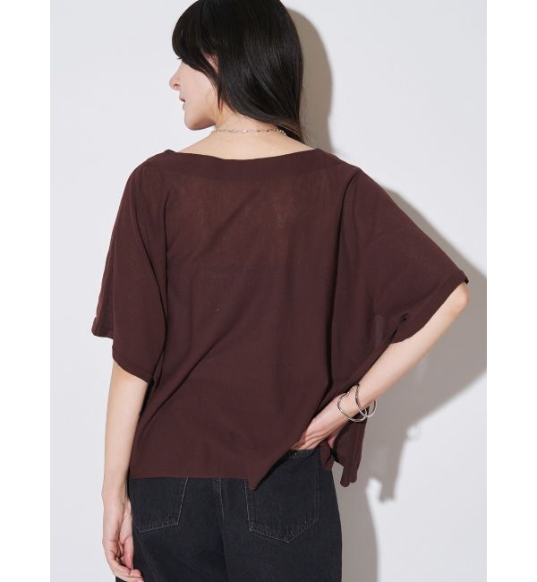 ELENDEEK「HIGH TWIST DOLMAN T KT」|ニット・セーター|