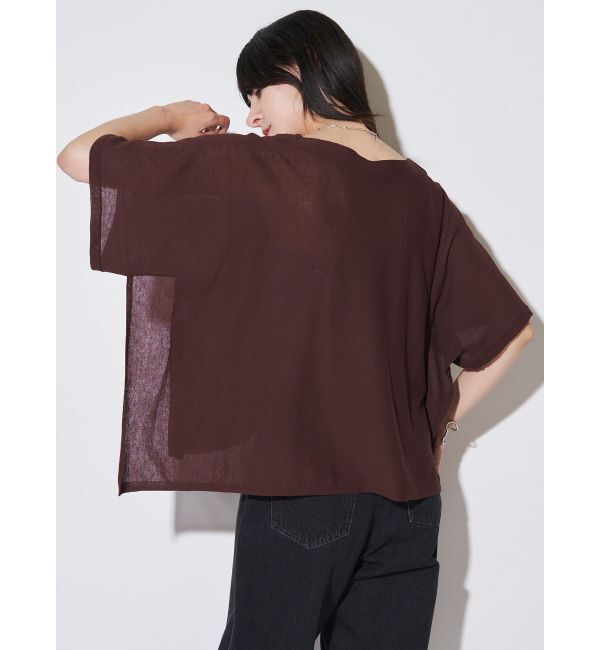 ELENDEEK「HIGH TWIST DOLMAN T KT」|ニット・セーター|