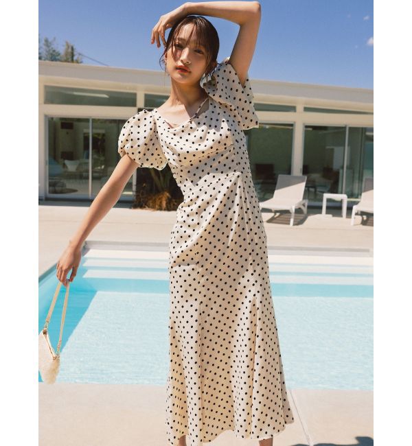 RESEXXY「バブルスリーブマーメイドワンピース」|ワンピース|