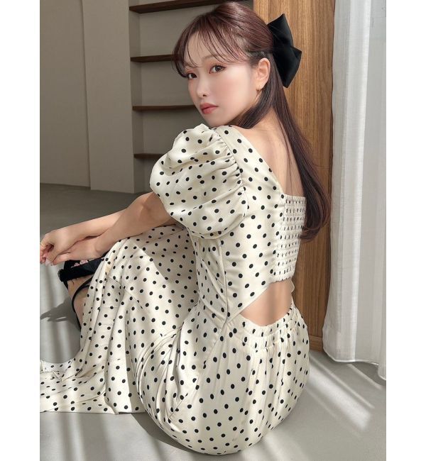 RESEXXY「バブルスリーブマーメイドワンピース」|ワンピース|