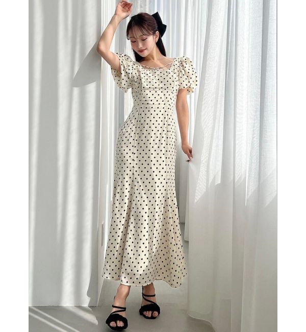 RESEXXY「バブルスリーブマーメイドワンピース」|ワンピース|