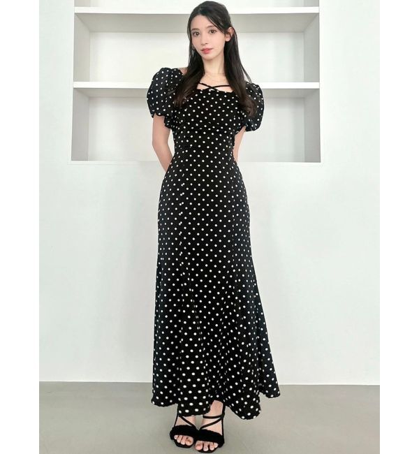 RESEXXY「バブルスリーブマーメイドワンピース」|ワンピース|