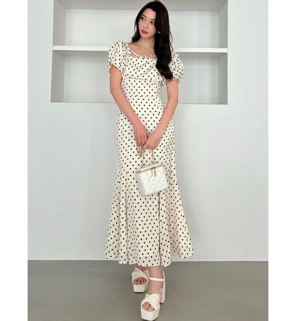 RESEXXY「バブルスリーブマーメイドワンピース」|ワンピース|