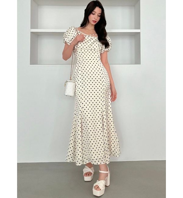 RESEXXY「バブルスリーブマーメイドワンピース」|ワンピース|