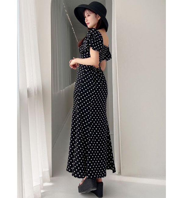 RESEXXY「バブルスリーブマーメイドワンピース」|ワンピース|